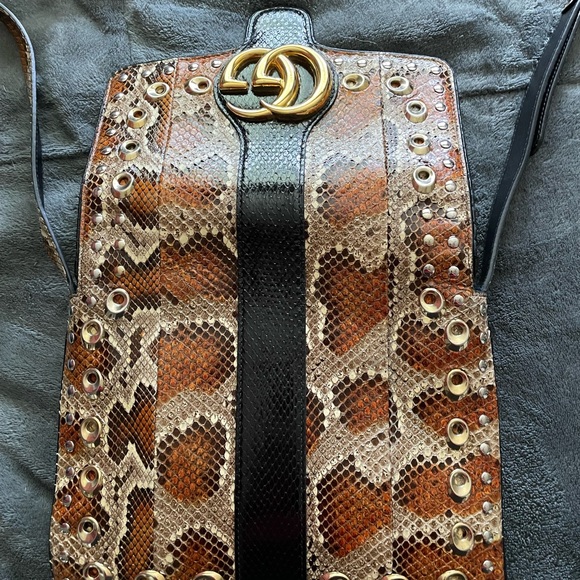 Authentic Gucci Python Bag NEW - Picture 8 of 8
